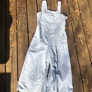 CITIZENS OF HUMANITY cropped wide leg overall
